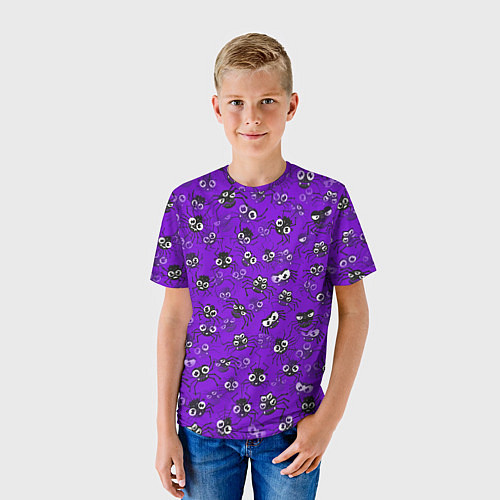 Детская футболка Вредные паучки / 3D-принт – фото 3