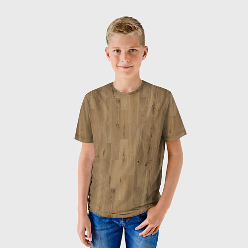 Детская футболка Камуфляж линолеум / 3D-принт – фото 3