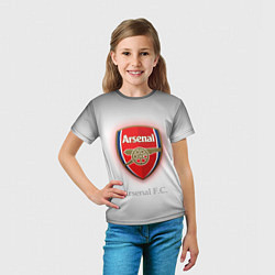 Футболка детская F C Arsenal, цвет: 3D-принт — фото 2