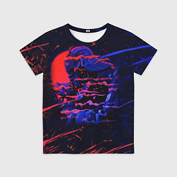 Футболка детская Neon Samurai Неоновый Самурай, цвет: 3D-принт