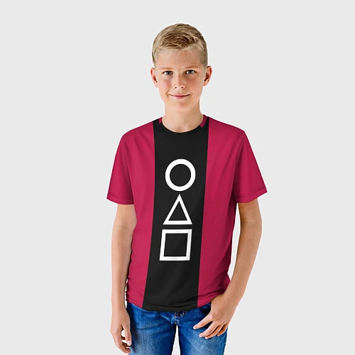 Детская футболка Ojingeo geim - Стражи / 3D-принт – фото 3