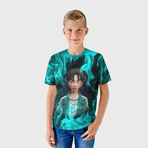 Детская футболка Кан Сэ Бёк 3D ART 067 / 3D-принт – фото 3