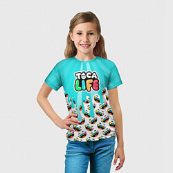 Футболка детская TOGA LIFE, цвет: 3D-принт — фото 2
