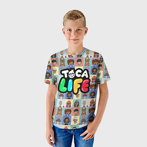 Детская футболка Toca Life / 3D-принт – фото 3