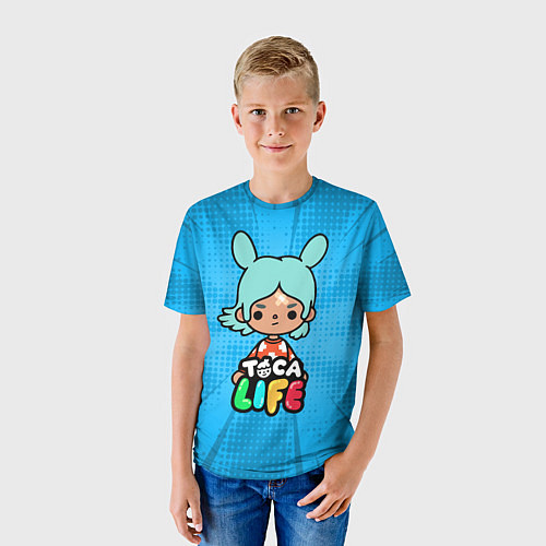 Детская футболка Toca Life: Rita / 3D-принт – фото 3