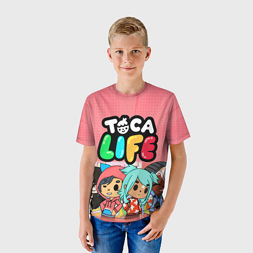 Детская футболка Toca Life / 3D-принт – фото 3