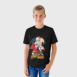 Футболка детская Дед Мороз с Любовью, цвет: 3D-принт — фото 2