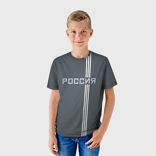 Детская футболка Россия / 3D-принт – фото 3