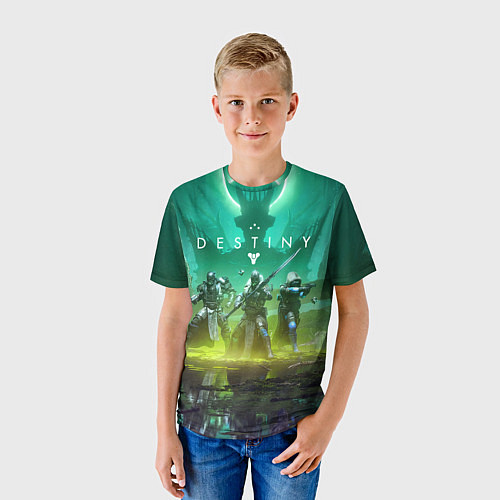 Детская футболка DESTINY 2 КОРОЛЕВА ВЕДЬМА САВАТУН / 3D-принт – фото 3