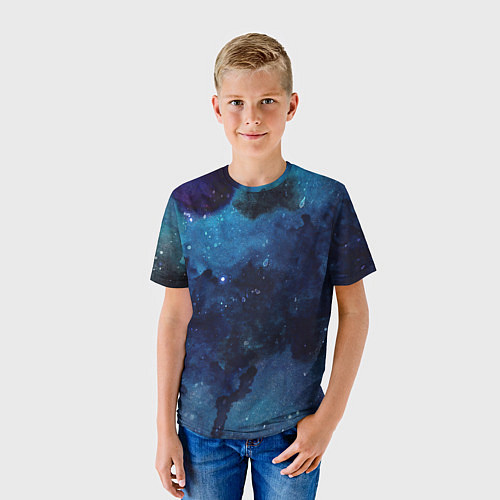 Детская футболка Темнота глубин / 3D-принт – фото 3
