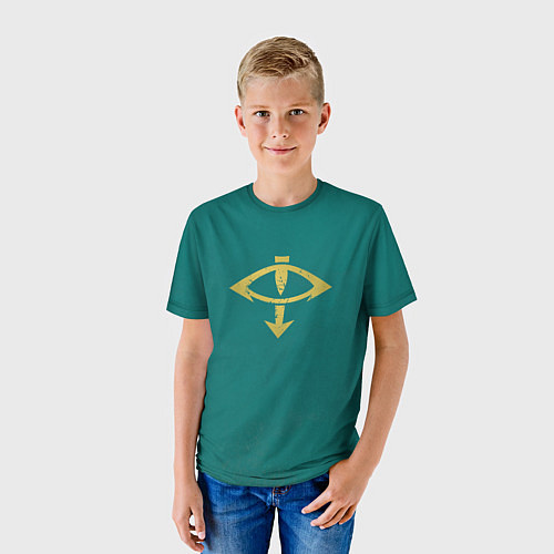 Детская футболка Сыны Хоруса цвет легиона / 3D-принт – фото 3