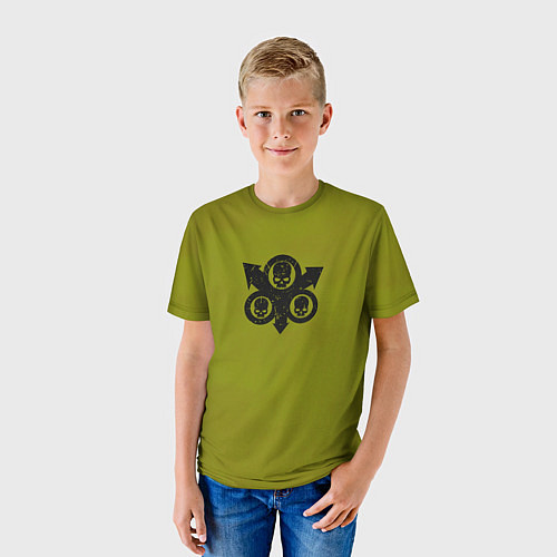 Детская футболка Гвардия Смерти после Ереси цвет легиона / 3D-принт – фото 3