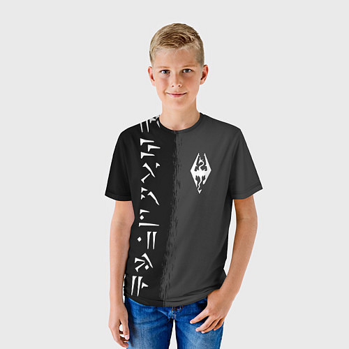 Детская футболка THE ELDER SCROLLS SKYRIM FUS RO DAH / 3D-принт – фото 3