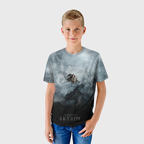 Детская футболка Победа над драконом / 3D-принт – фото 3