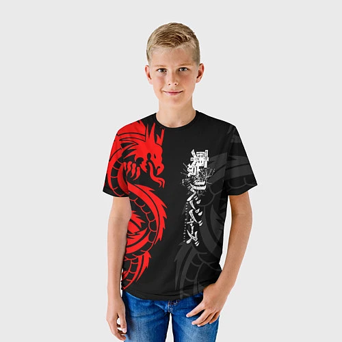 Детская футболка Токийские Мстители: Красный дракон / 3D-принт – фото 3
