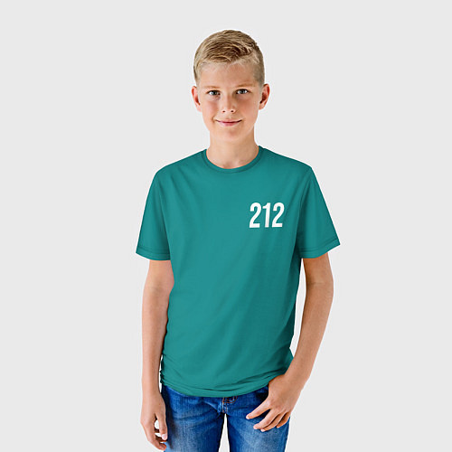 Детская футболка Игра в кальмара: Хан Ми Нё 212 / 3D-принт – фото 3