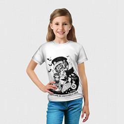 Футболка детская Туалетный мальчик Ханако Кун и девочка, цвет: 3D-принт — фото 2