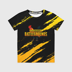 Футболка детская Playerunknowns Battlegrounds: Петух, цвет: 3D-принт