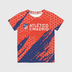 Футболка детская Atletico Madrid: Football Club, цвет: 3D-принт