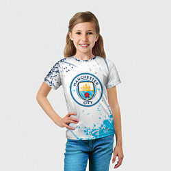 Футболка детская Manchester City - Футбольный клуб, цвет: 3D-принт — фото 2