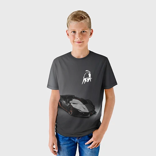 Детская футболка Ламбо - реально зачётное точило! / 3D-принт – фото 3