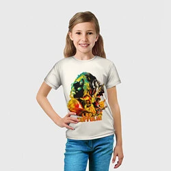 Футболка детская Группа Led Zeppelin арт, цвет: 3D-принт — фото 2