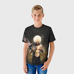Футболка детская Хабиб Нурмагомедов с орлом, цвет: 3D-принт — фото 2