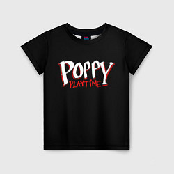 Футболка детская Poppy Playtime: Logo, цвет: 3D-принт