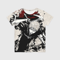 Футболка детская Ичиго Куросаки Bleach, цвет: 3D-принт