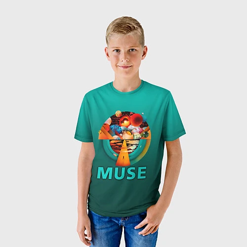 Детская футболка The Resistance - Muse / 3D-принт – фото 3