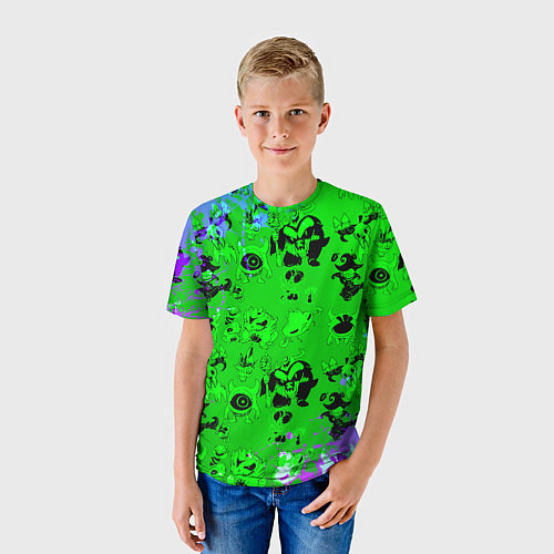Детская футболка Монстрыmonsters / 3D-принт – фото 3