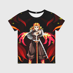Футболка детская РЕГНОКУ КЛИНОК ДЕМОНОВ KNY, цвет: 3D-принт