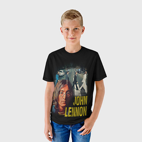 Детская футболка The Beatles John Lennon / 3D-принт – фото 3