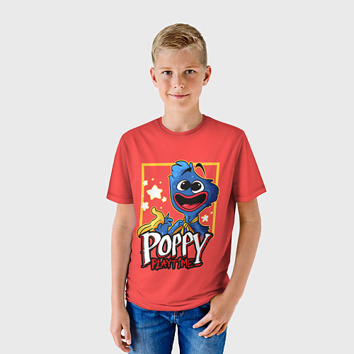 Детская футболка POPPY PLAYTIME: STARS / 3D-принт – фото 3