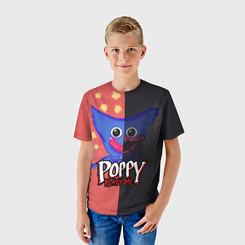 Детская футболка POPPY PLAYTIME: TWO SIDES / 3D-принт – фото 3