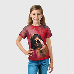 Футболка детская Очки Gaga, цвет: 3D-принт — фото 2