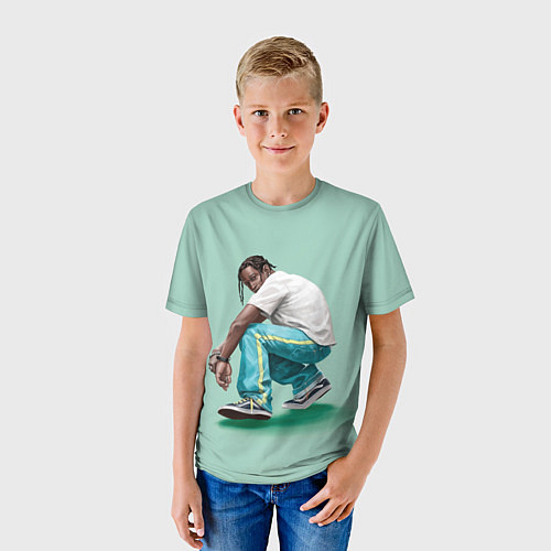 Детская футболка Мятный АСАП / 3D-принт – фото 3