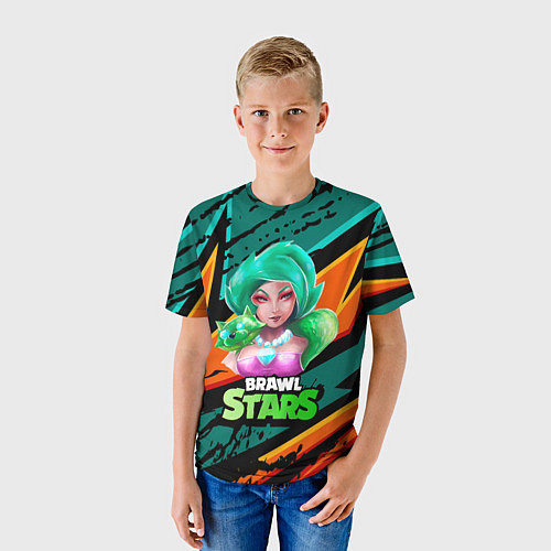 Детская футболка Lola Brawl Stars / 3D-принт – фото 3