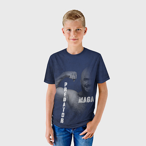 Детская футболка Мага predator / 3D-принт – фото 3