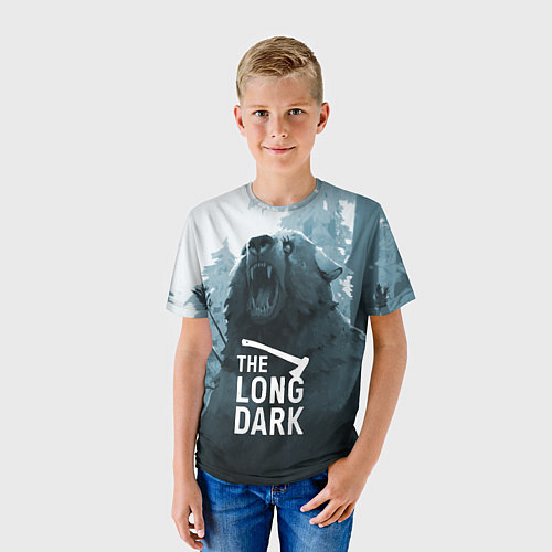 Детская футболка The Long Dark медведь / 3D-принт – фото 3
