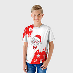 Футболка детская Год Тигра 2022 Символ года, цвет: 3D-принт — фото 2