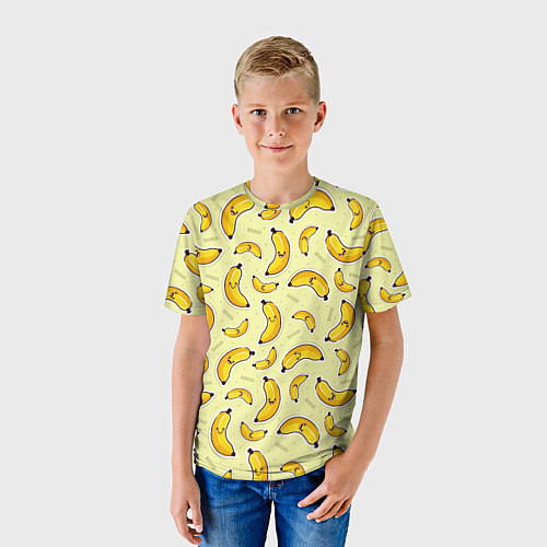 Детская футболка Банановый Бум / 3D-принт – фото 3