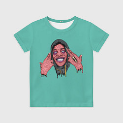 Футболка детская Зомби ДаБэйби, цвет: 3D-принт