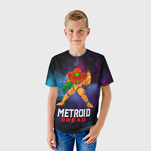 Детская футболка Varia Suit 2D Metroid / 3D-принт – фото 3