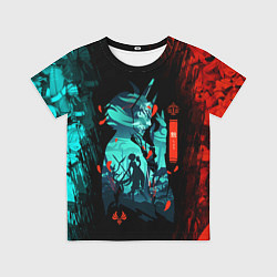 Футболка детская GENSHIN IMPACT XIAO ГЕНШИН ИМПАКТ СЯО, цвет: 3D-принт