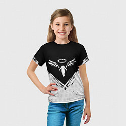 Футболка детская WALHALLA TEAM, БРЫЗГИ КРАСОК, цвет: 3D-принт — фото 2