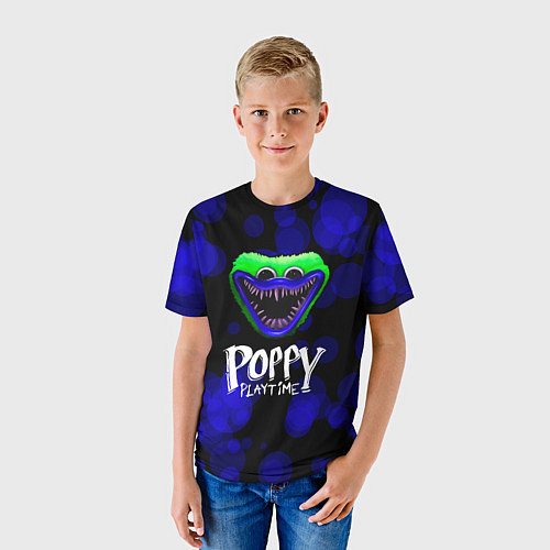 Детская футболка Poppy Playtime воздушные шары / 3D-принт – фото 3