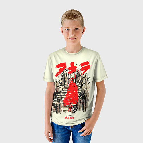 Детская футболка Akira Акира / 3D-принт – фото 3