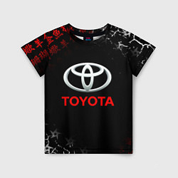 Футболка детская TOYOTA JAPAN RED STYLE ТОЙОТА ЯПОНИЯ, цвет: 3D-принт