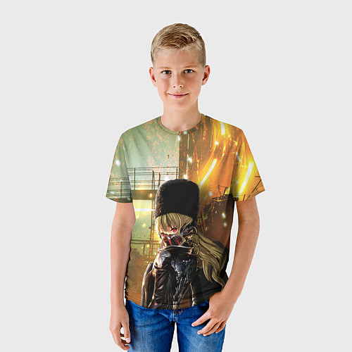 Детская футболка Мия Карнштайн Сode Vein / 3D-принт – фото 3